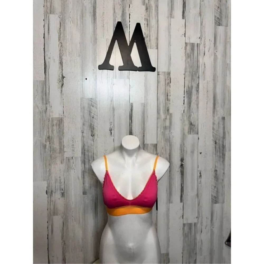 No boundaries pinkโorangeโbralette